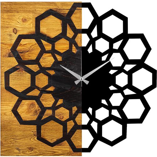 Wallity Ukrasni drveni zidni sat, Wooden Clock 30 slika 5