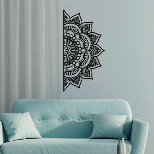 Wallity Metalna zidna dekoracija, Mandala-S-3 slika 5