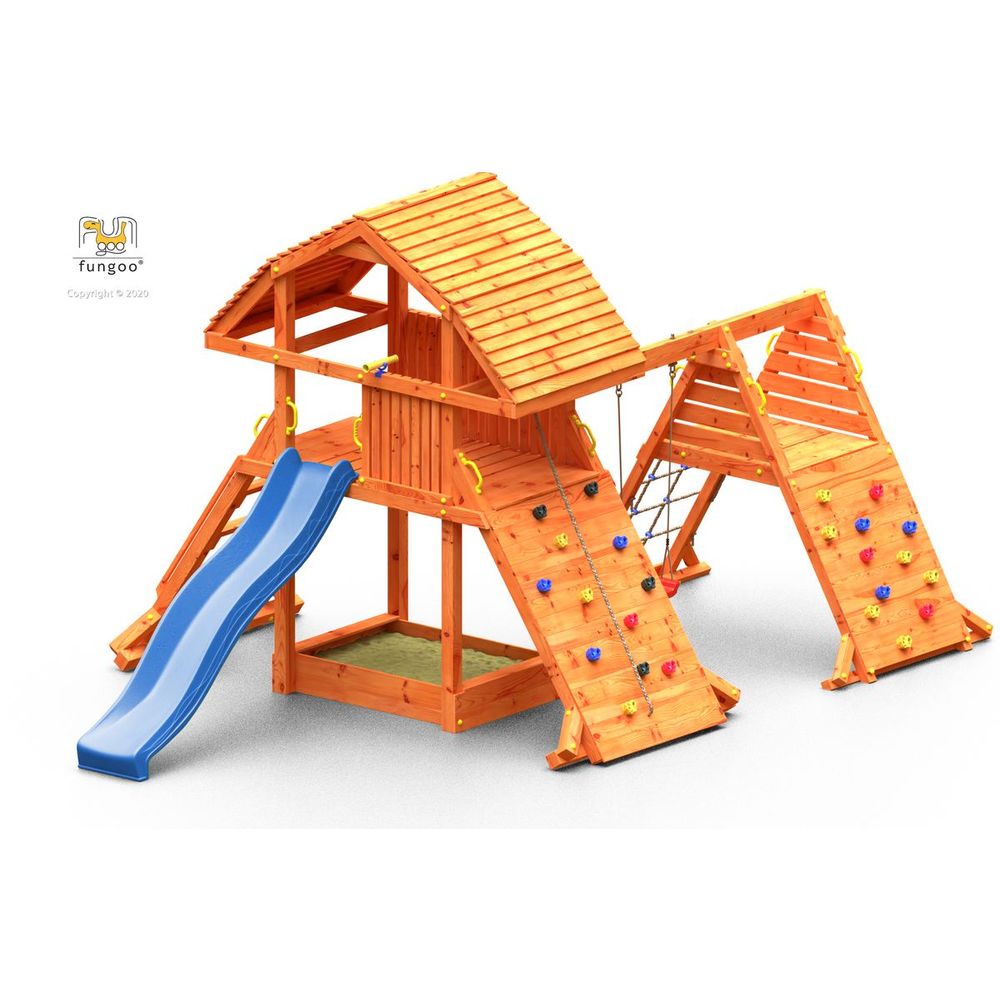 Fungoo Set GIANT SPIDER - Drveno dječije igralište slika 1