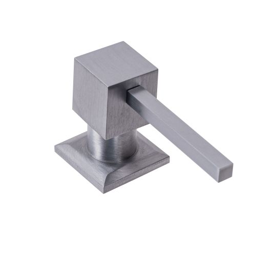 DOZATOR ZA SAPUN REA NICKEL BRUSH SQUARE INOX slika 6