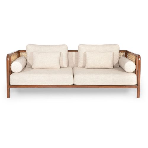 Peanut Cream 3-Seat Sofa slika 1