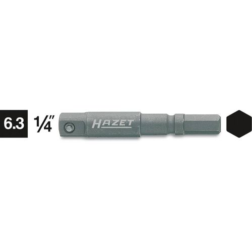Adapter za nasadni ključ, pogon 1/4'' (6.3 mm) 50 mm Hazet 8508S-1 slika 2