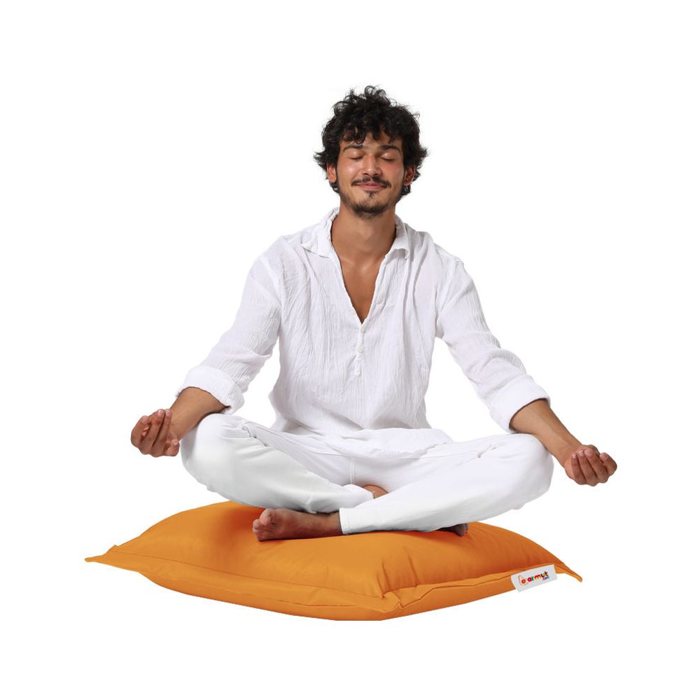 Cushion Pouf 70x70 - Narandžasti Baštenski Jastučić slika 2