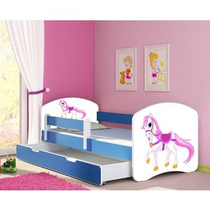 ACMA Dječiji krevet Acma II sa ladicom Blue - 160x80cm - Dezen 43