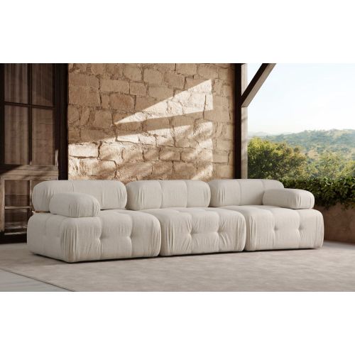 Atelier Del Sofa Doblo 3 Seater ( L1-O1-1R) - Cream Bouclette Cream  3-Seat Sofa slika 2