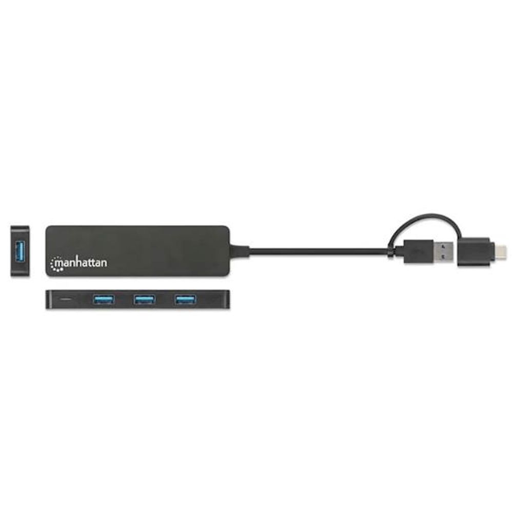 MANHATTAN Hub s 4 USB 3.0 Type-C/Type-A priključka slika 3
