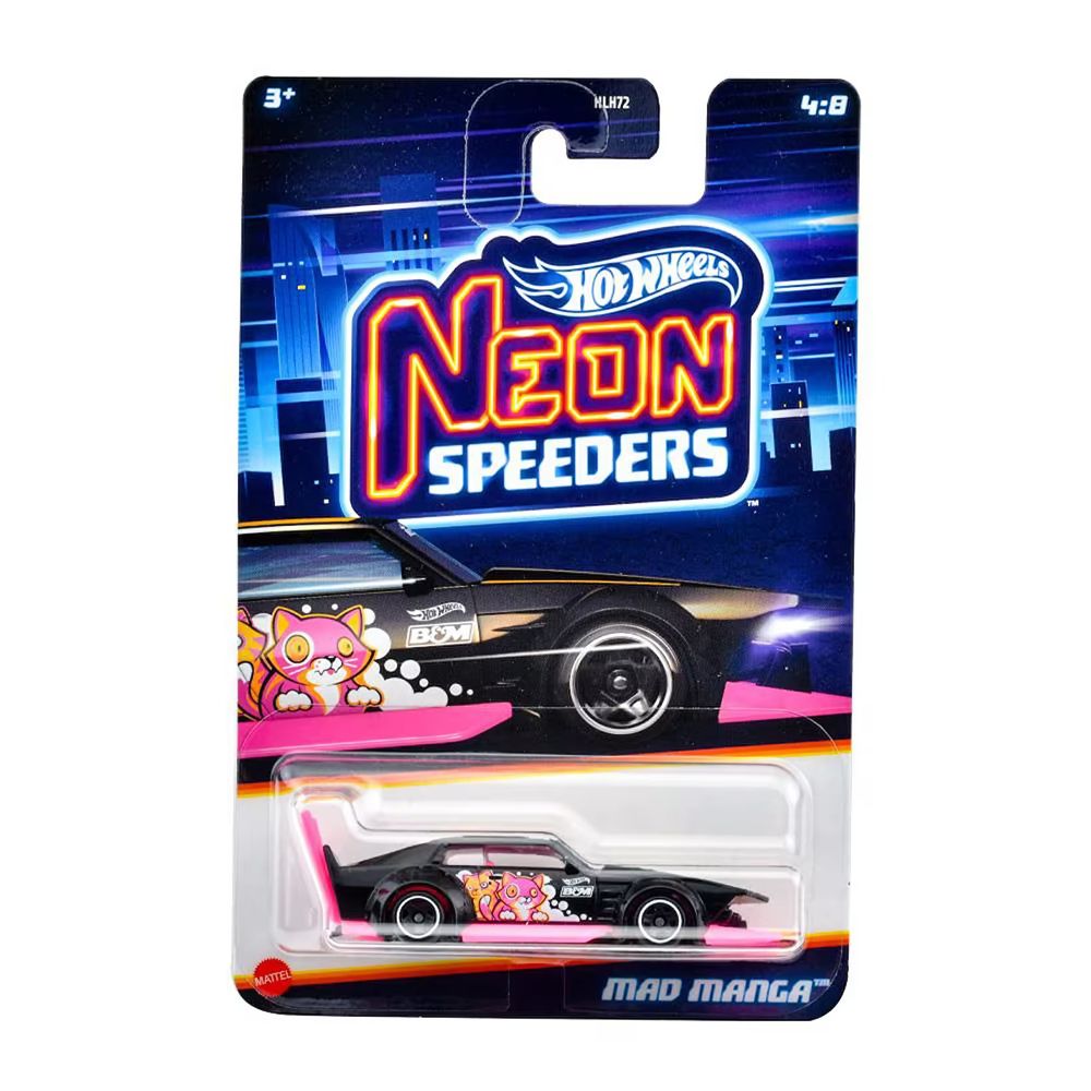 Hot Wheels Neon Speeders Auto 1:64, Sorto slika 4