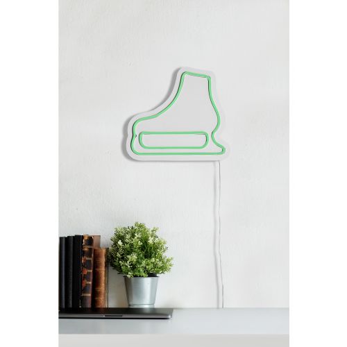 Wallity Ukrasna plastična LED rasvjeta, Ice-Skate - Green slika 4