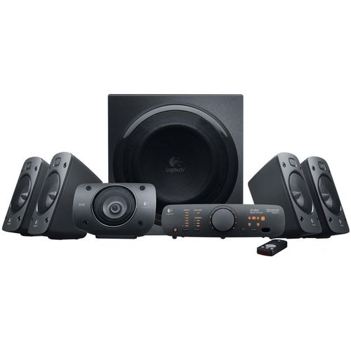 Zvučnici Logitech Z906 THX Surround Sound 5.1, 3.5mm, crni slika 1