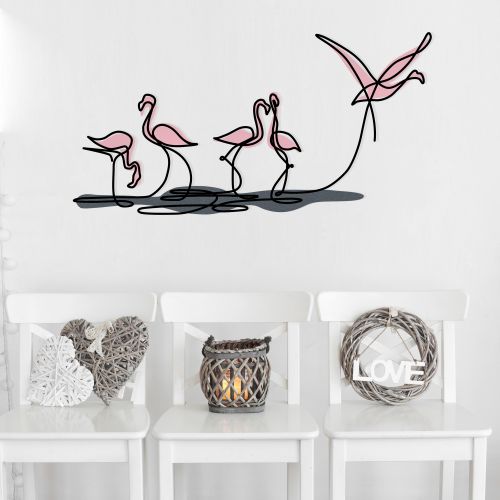 Wallity Metalna zidna dekoracija Flamingo M slika 4