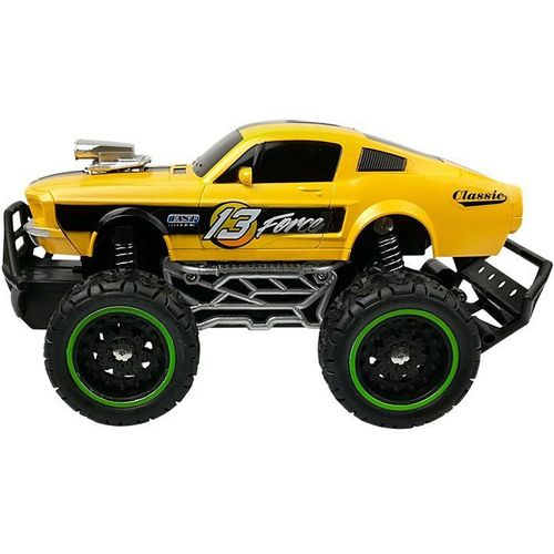 Monster Truck Mustang na daljinsko upravljanje 1:20 žuti slika 4