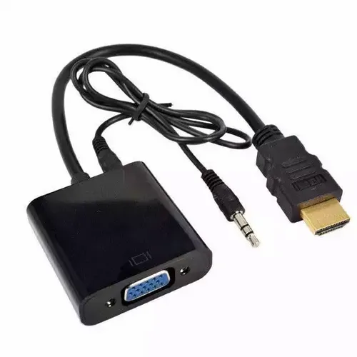 Adapter-konverter HDMI-VGA + audio Kettz slika 1