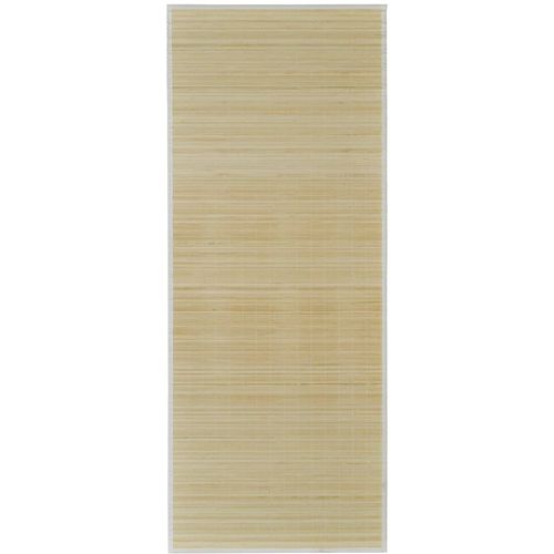 Tepih od bambusa u prirodnoj boji 80 x 300 cm slika 25