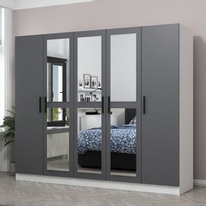 Kale - 4959 Anthracite Wardrobe