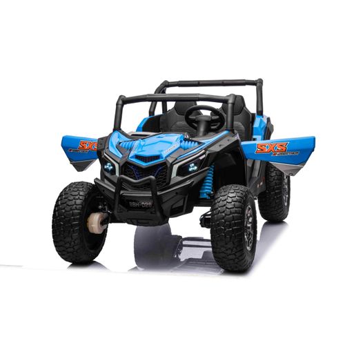 Buggy na akumulator UTV X3 Off-Road 4x4 - dvosjed - plavi slika 4