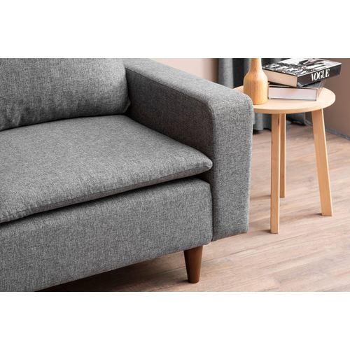 Atelier Del Sofa Kutna garnitura, Svijetlo siva, Lungo - Light Grey slika 3