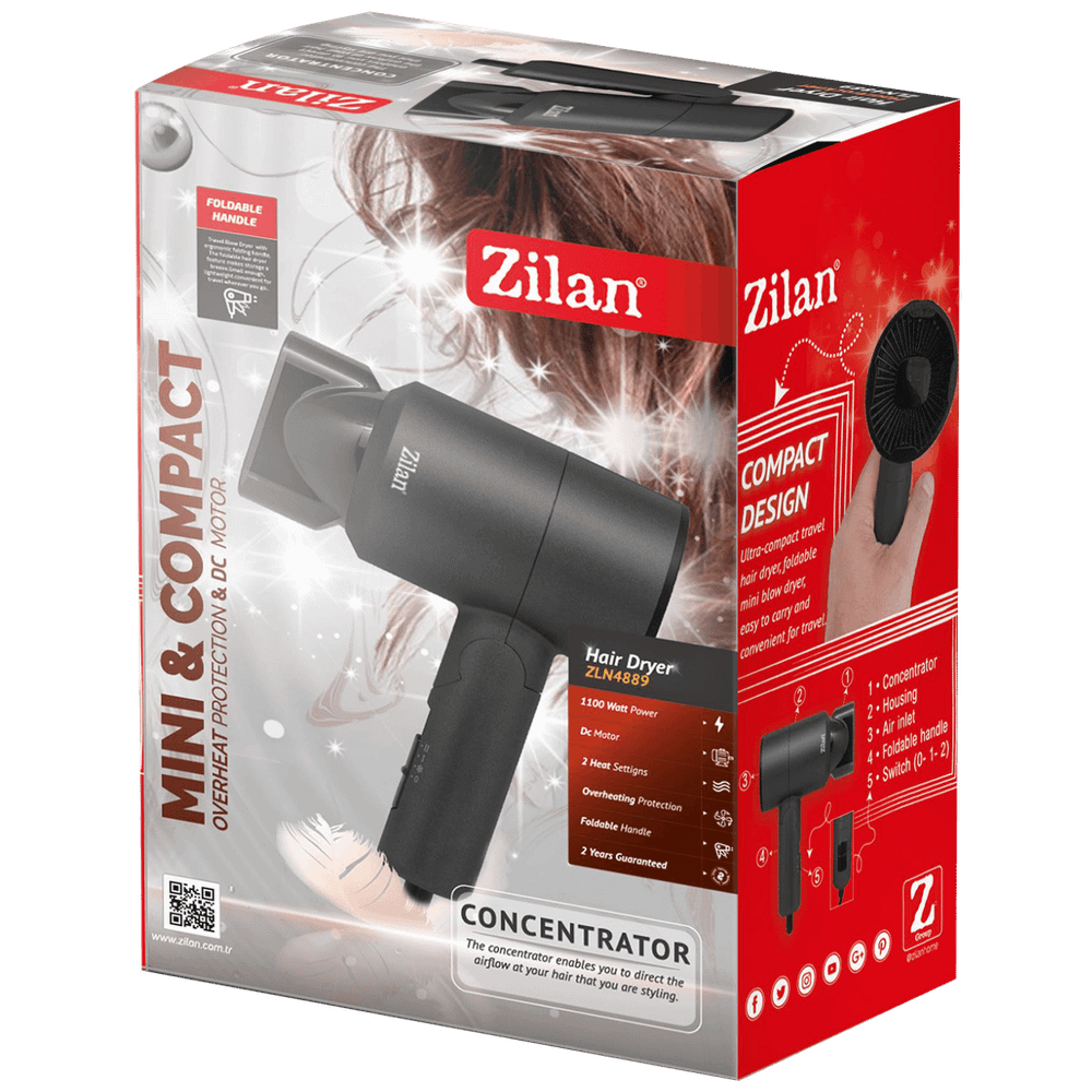 Zilan Fen za kosu, 1100W - ZLN4889 slika 2