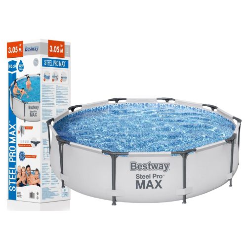 Bazen Bestway Steel Pro Max 305*76 cm - bez pumpe slika 1