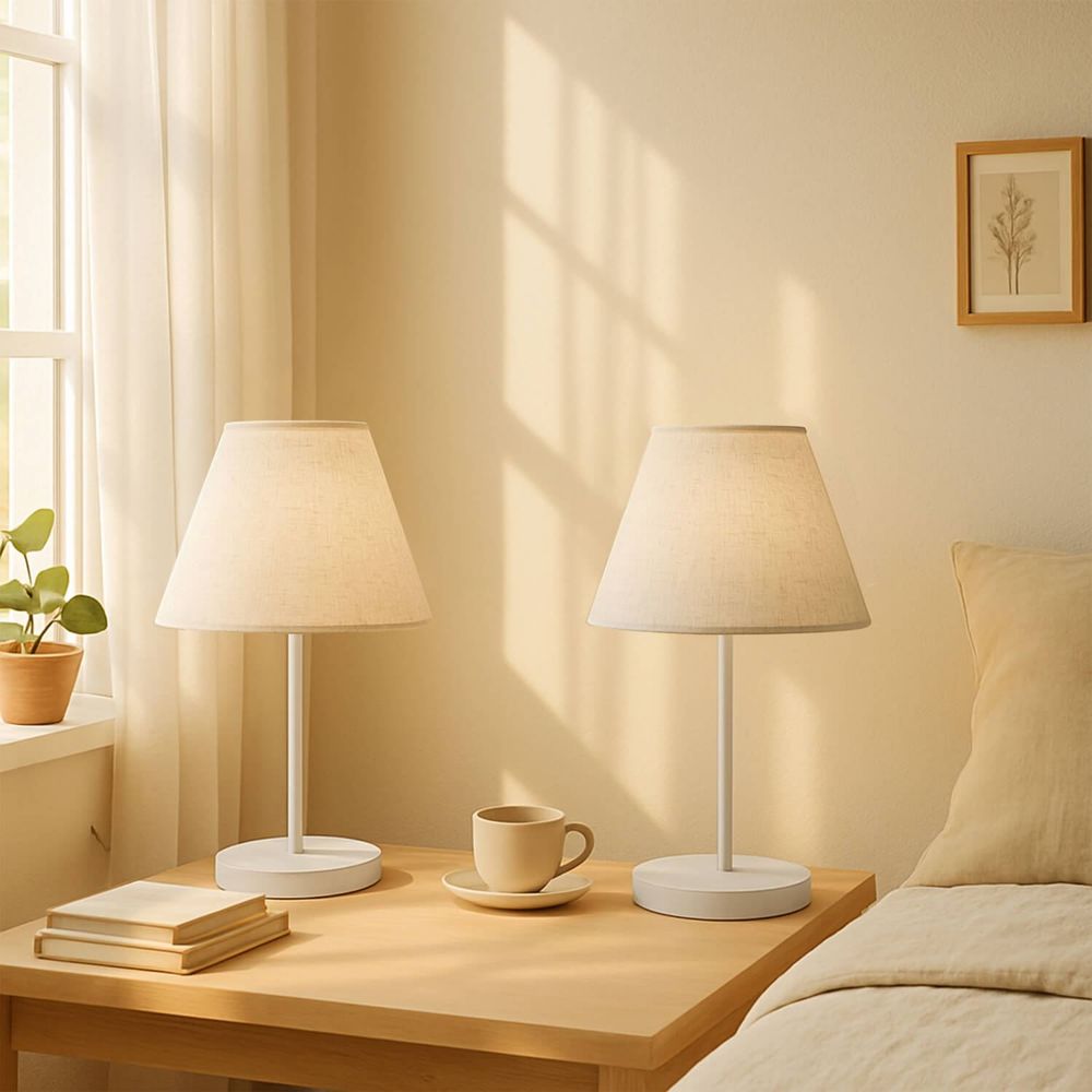 Stolna Lampa 242042 - boje: krem slika 1