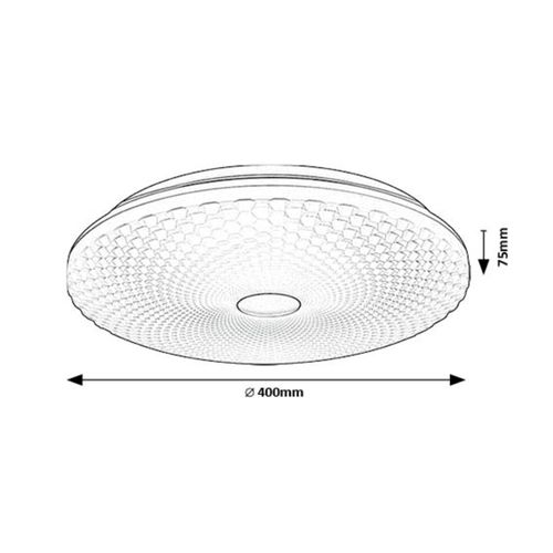 Rabalux Galeti2 led plafonska lampa 71184 slika 10