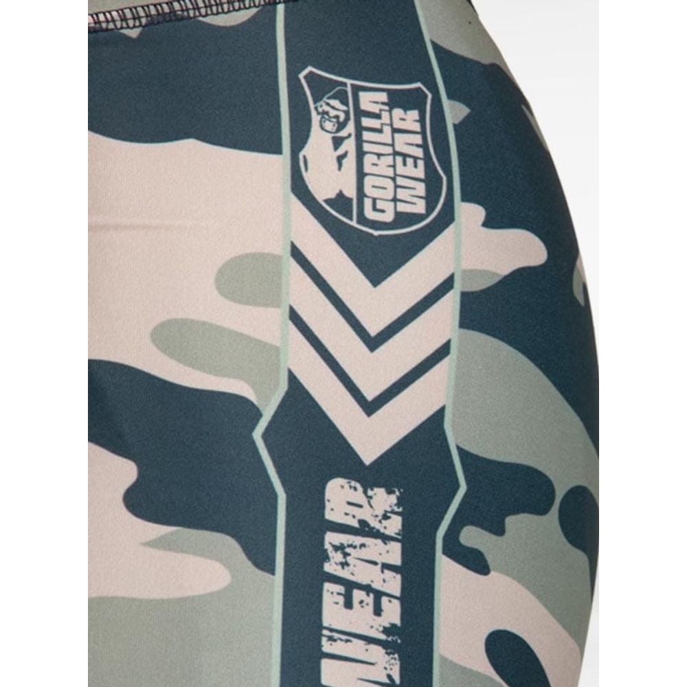 Gorilla Wear FRANKLIN Kompresijski šorc, Army Green slika 4