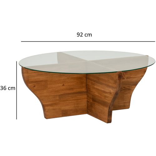 Amphora - Chestnut Chestnut Coffee Table slika 7