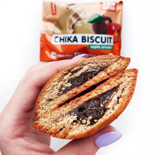 CHIKALAB - CHIKAPIE Nepreliveni cookie sa punjenjem Jabuka štrudla biskvit 50g slika 1