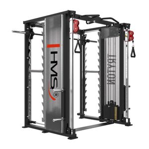 Tryton vrata za trening sa smith machine 3d - dvostruki kolut i stack utegima komercijalni hms