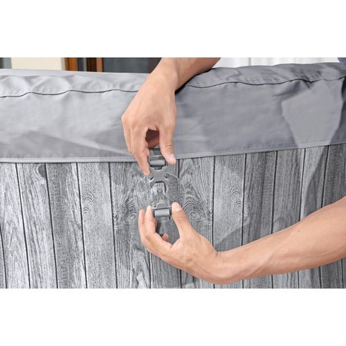 Masažni bazen-Jacuzzi na napuhavanje Bestway 180*66cm - sivi slika 14