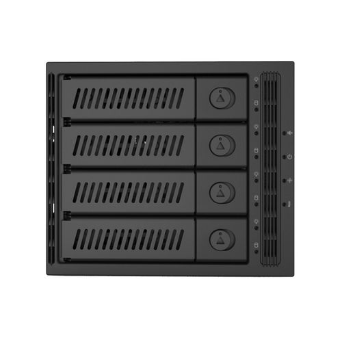 CHIEFTEC CMR-3141SAS 4 x 3.5" ili 4 x 2.5" SATA crna fioka za hard disk slika 3