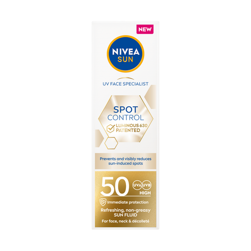 NIVEA SUN luminous spot control fluid za zaštitu kože lica od sunca SPF 50 40 ml slika 4