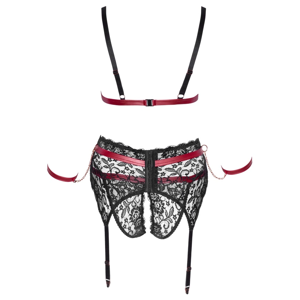 Cottelli BONDAGE Komplet grudnjaka Bondage 4XL slika 7