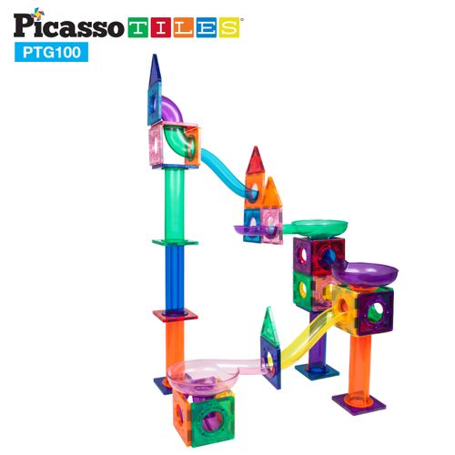 Picasso Tiles staza za loptice 100 kom slika 9