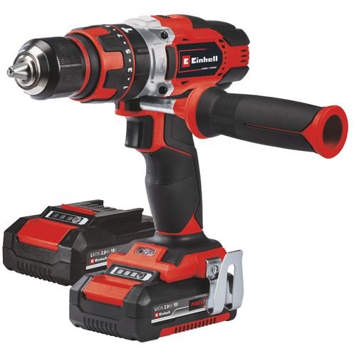 Einhell Akumulatorska udarna bušilica Set TE-CD 18/48 Li-i (2x2,0Ah) slika 1