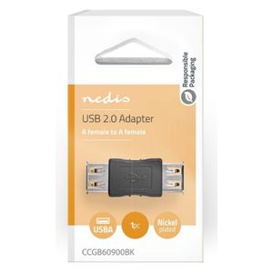 CCGB60900BK Zensko-Zenski USB-A (F-F) Adapter