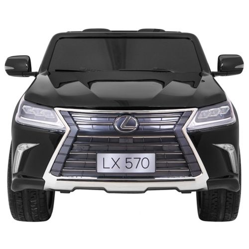 Licencirani auto na akumulator Lexus LX570 4x4 - dvosjed - crni/lakirani slika 3