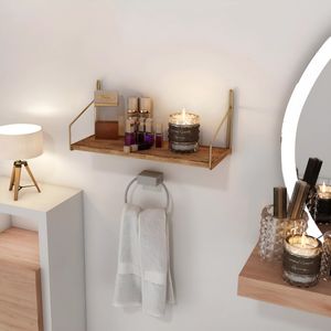 Dekoratif Duvar Rafı Gold
Brown Wall Shelf