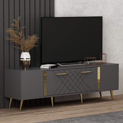 Detas - Anthracite, Gold Anthracite
Gold TV Stand slika 2