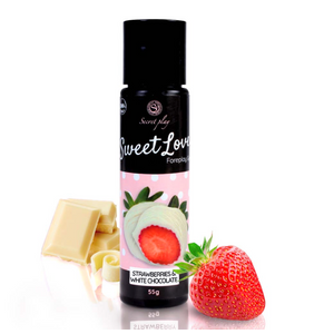 Jestivi lubrikant Secret play Strawberry & white chocolate gel - sweet love