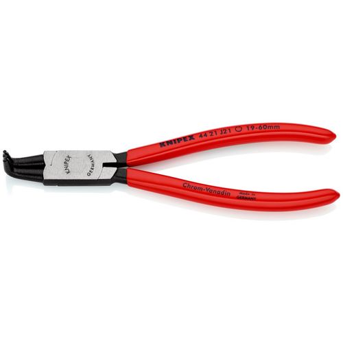 Knipex klešta za unutrašnje sigurnosne prstenove kriva 170mm 44 21 J21 slika 1