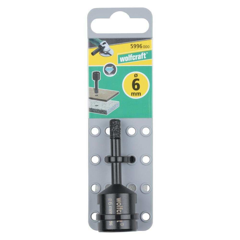 Wolfcraft Kruna Dijamantna Za Pločice "Ceramic" fi 6 / 35 mm M14 Suho Bušenje - 5996000 slika 5
