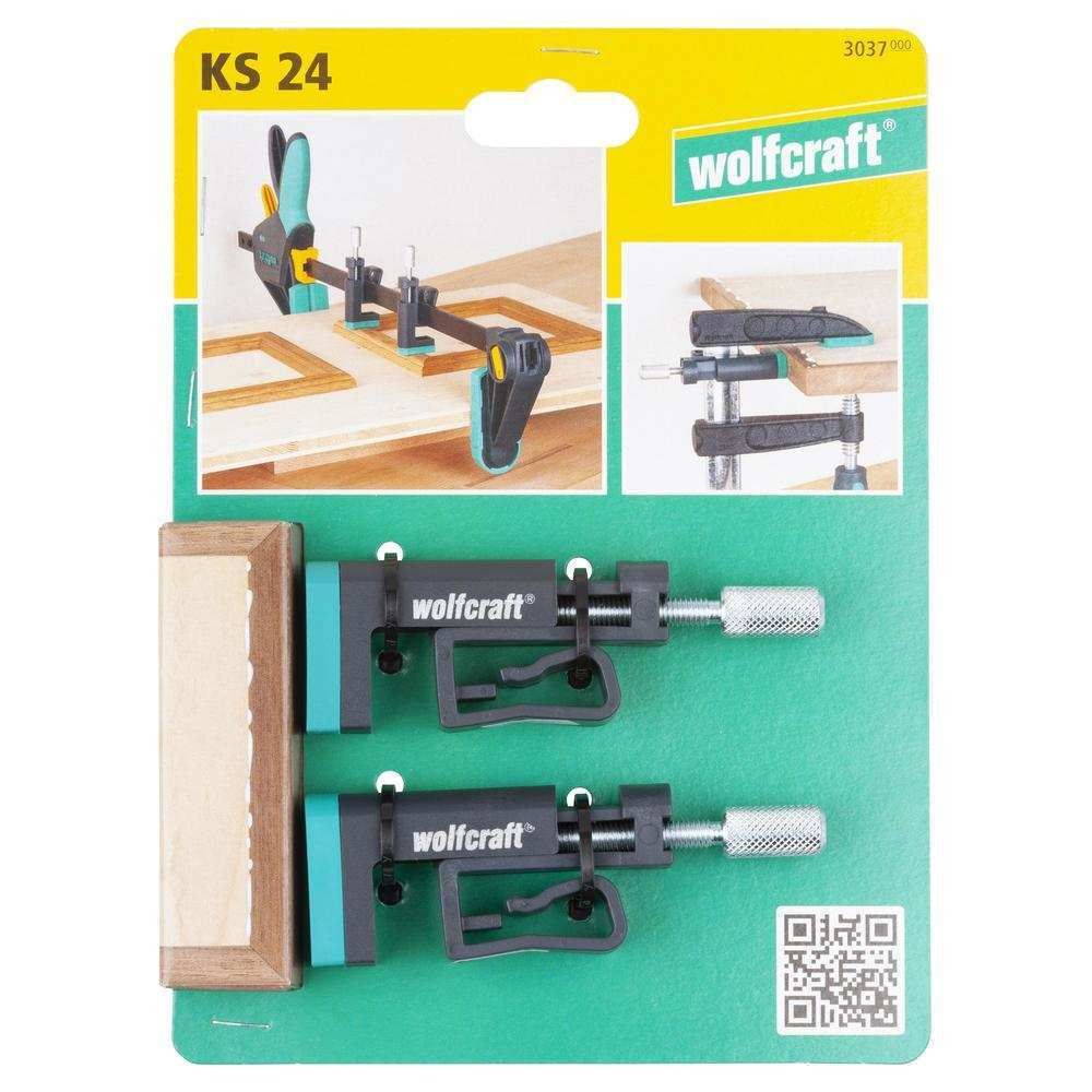 Wolfcraft Pomoćne Stega - Stezač Rubova KS 24 / 2 kom - 3037000 slika 7