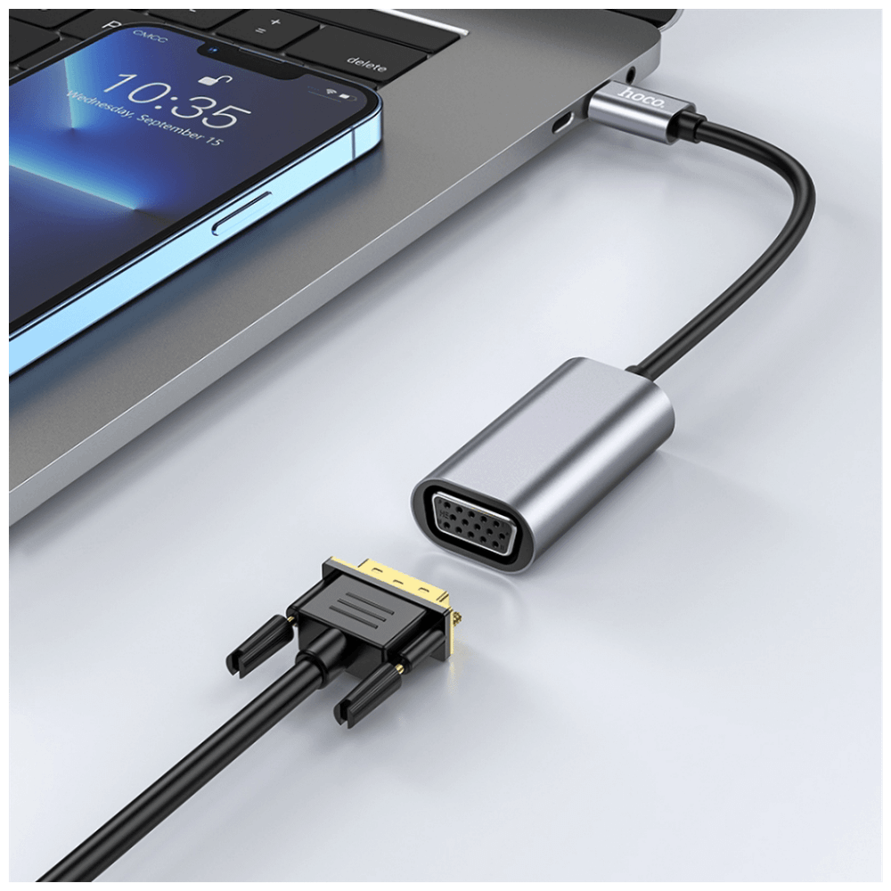 hoco. Adapter USB type C na VGA - UA21 slika 5