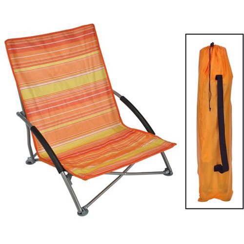 Sklopiva stolica/ležaljka za plažu slika 1
