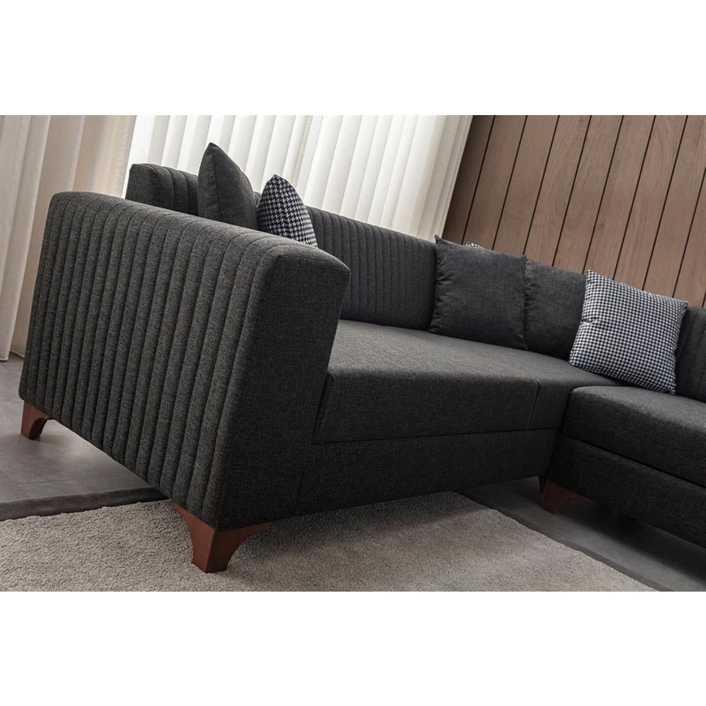 Ugaona Sofa West Desna - boja: antracit slika 6