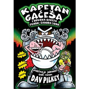 KAPETAN GAĆEŠA-EKSTRASLASNA KNJIGA ZABAVE I VESELJA, Dav Pilkey