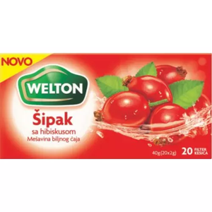Welton Čaj Šipak Sa Aroma Omotačom 50g
