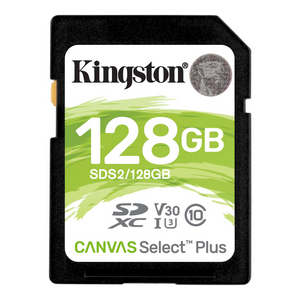 Kingston Canvas Select Plus 128GB, SDHC