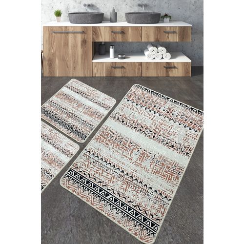 Raquel Multicolor Bathmat Set (3 Pieces) slika 1