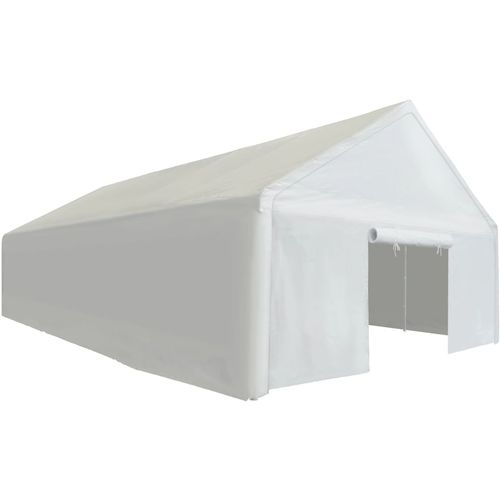 Skladišni šator od PE-a 5 x 10 m bijeli slika 21